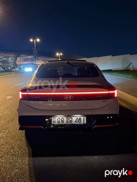 Hyundai Sonata, 2.0 L, 1.62 kWh, 2024 il, 14 000 km — Avtomobillər, Bakı (4)