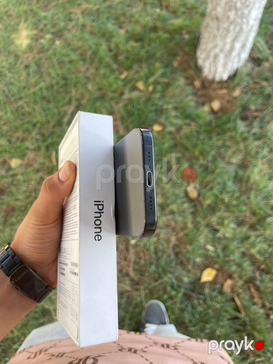 Apple iPhone 16 Pro Black Titanium 128GB/8GB — Smartfonlar, Bakı (7)