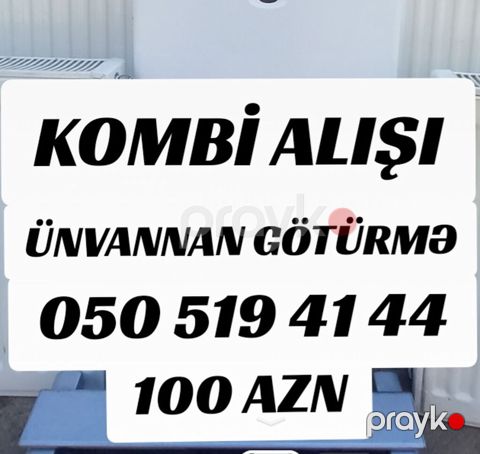 Xidmət: Kombi alışı - Ünvanınızdan götürmə xidməti - Qiymət: 100 AZN — Xırdalan