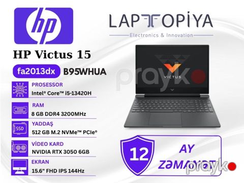 HP Victus 15-fa2013dx B95WHUA — Bakı