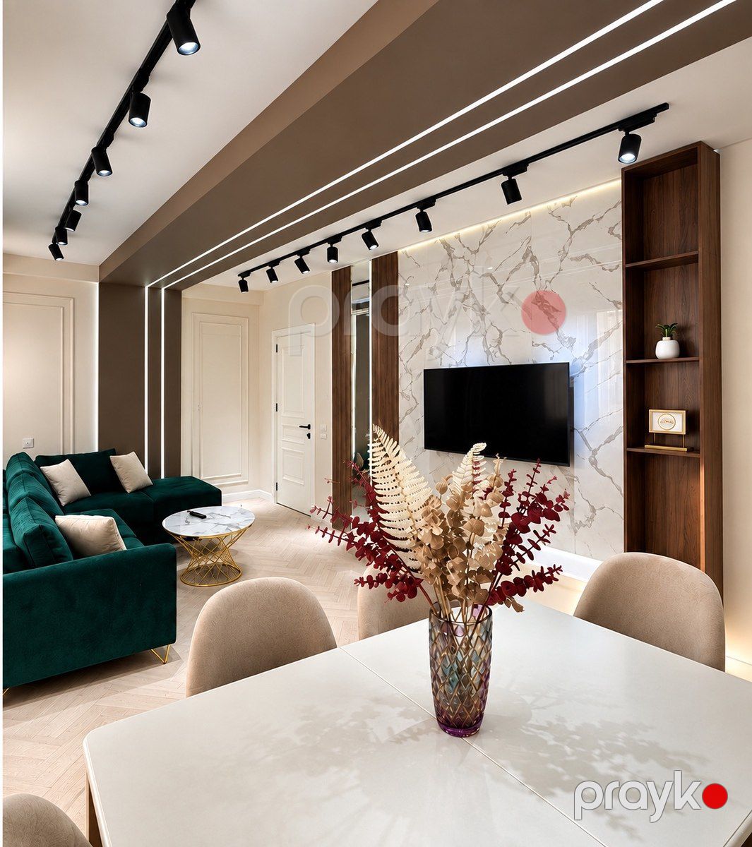 İcarəyə verilir 3 otaqlı yeni tikili 125 m² — Mənzil, Bakı (7)