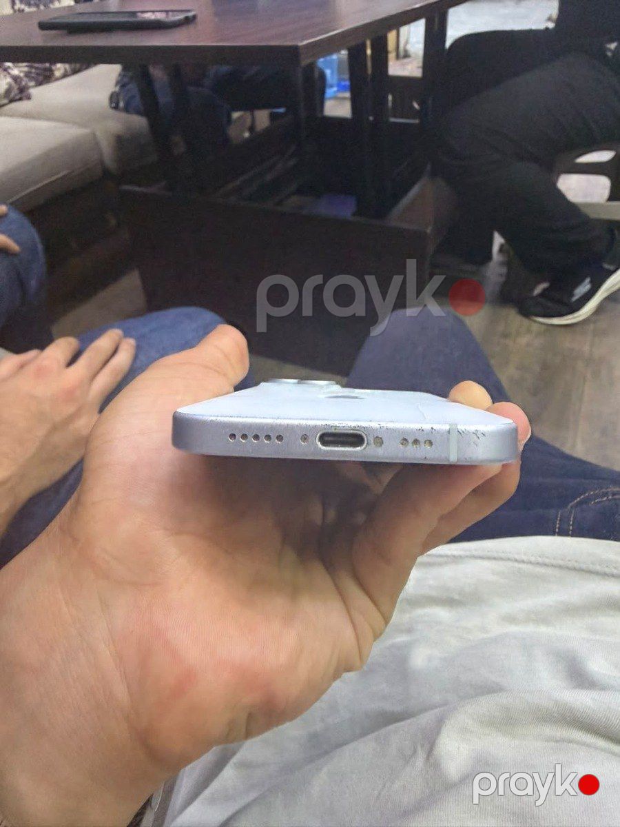 Apple iPhone 15 Blue 128GB/6GB — Smartfonlar, Bakı (4)