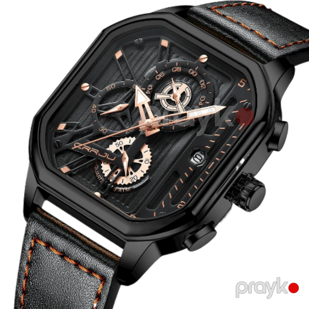 Qol saatı Crrju CR2302 Black/Rose — Mallar, Bakı (2)