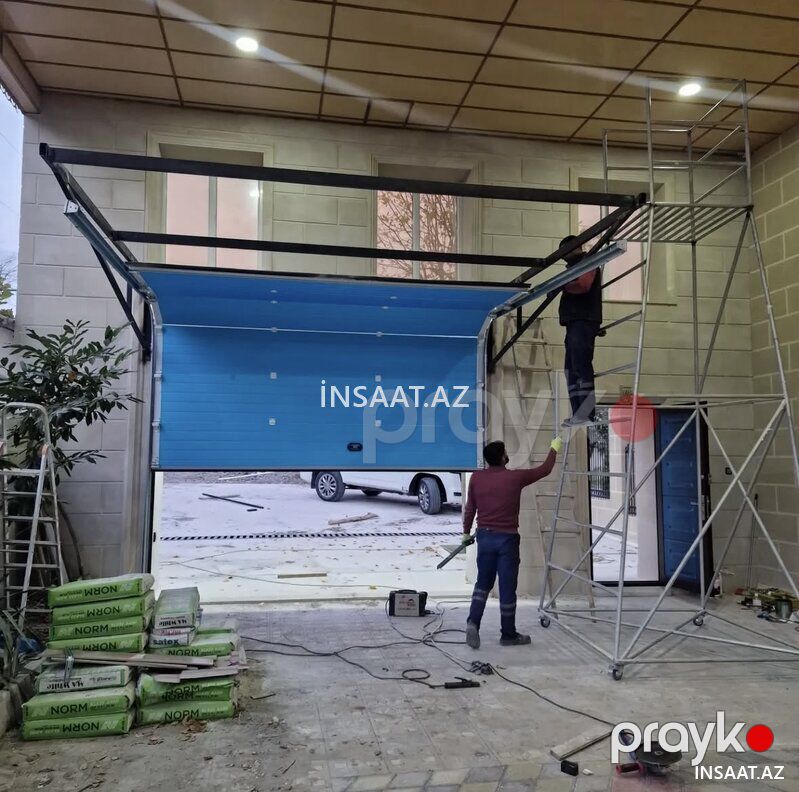 Seksional Qapılar — Pəncərələr, qapılar, balkonlar, Bakı (10)
