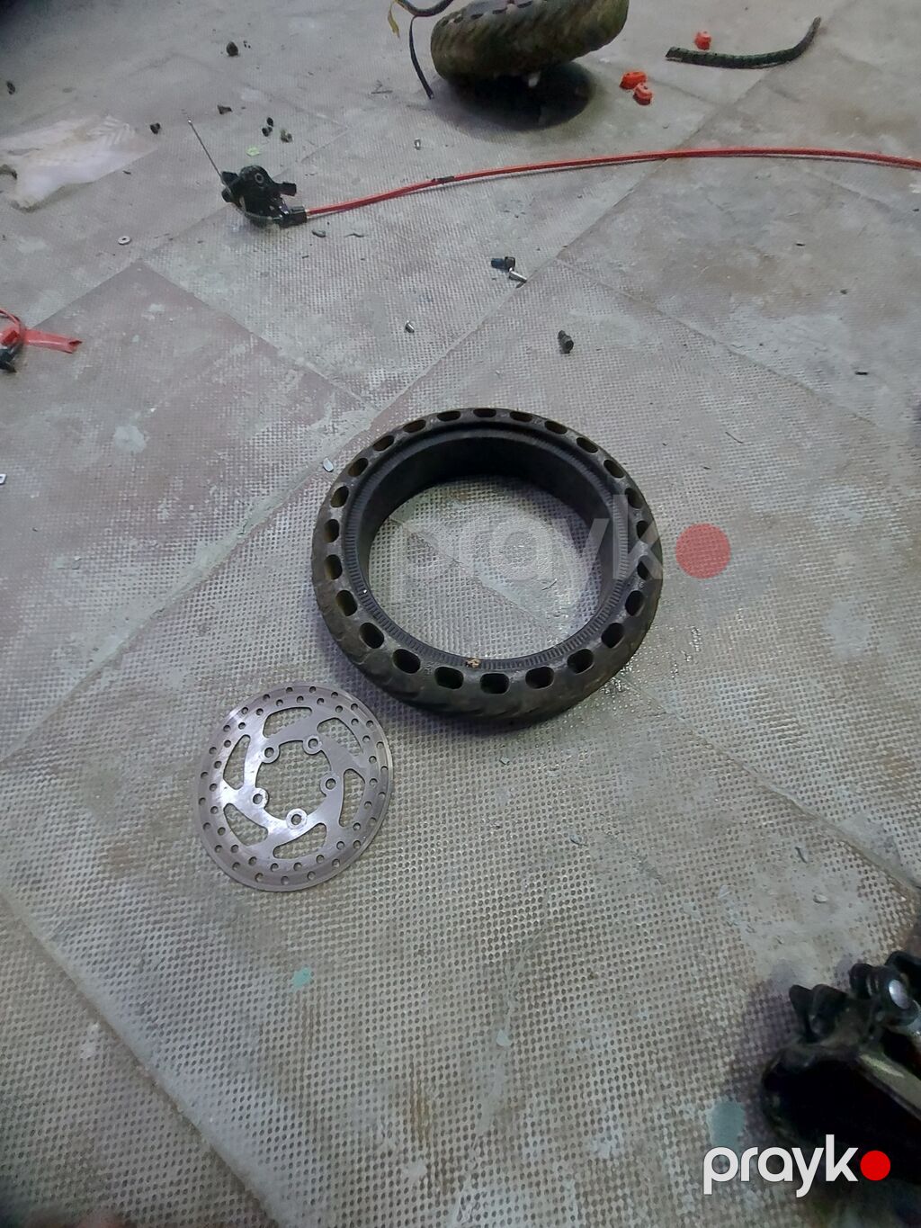 Elektrik skuter üçün komplekt hissələr - Hub tipli elektrik motoru — Mühərriklər, Saray (5)