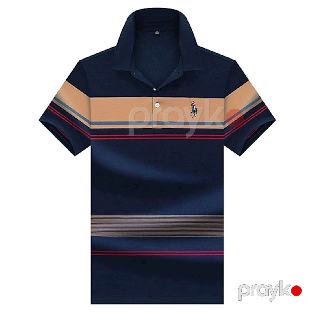 Kişilər üçün polo 58-874, göy, pambıq, ölçü L — Mallar, Bakı (2)