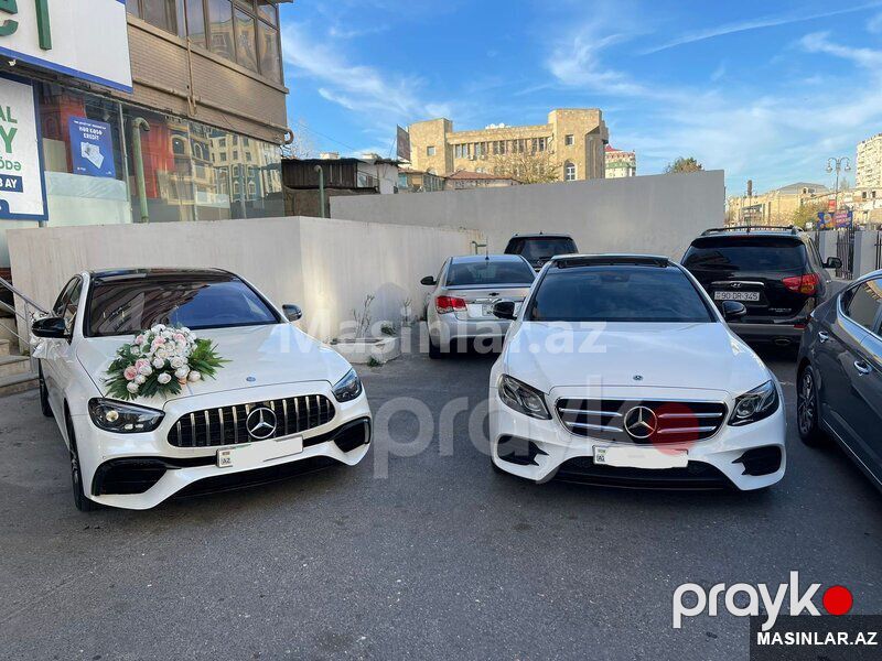 Mercedes E class 2022, 2022 il — Minik avtomobili icarəsi, Bakı (2)