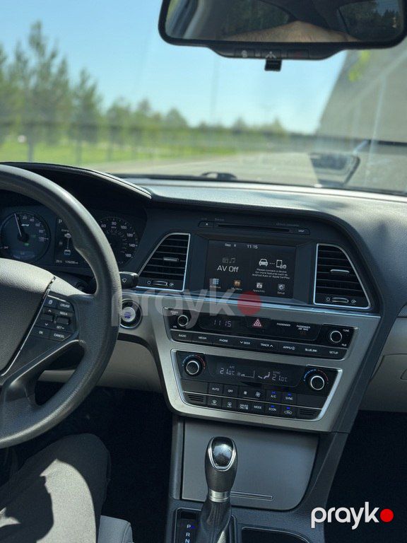 Hyundai Sonata, 2.0 L, 1.4 kWh, 2017 il, 284 854 km — Avtomobillər, Bakı (7)