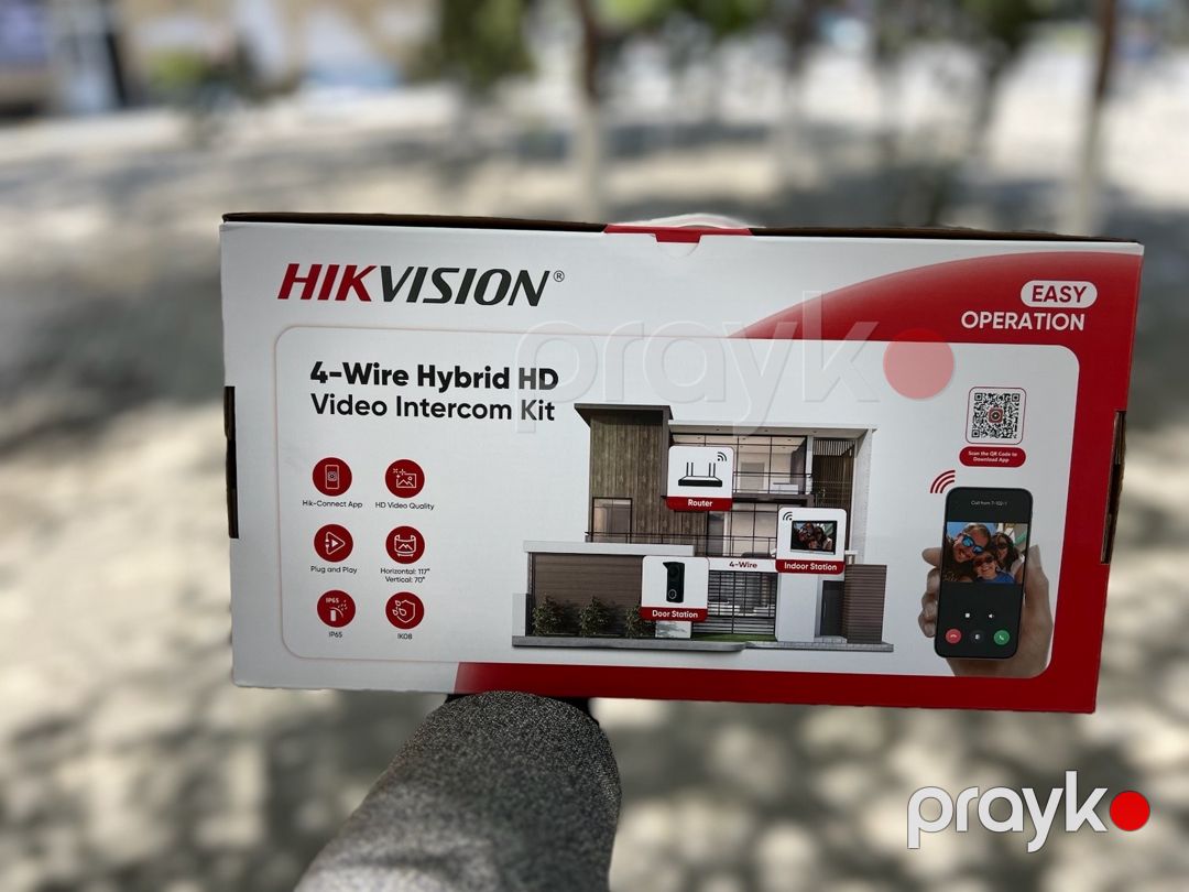 Hıkvısıon 4-Wire Hybrid HD remium Domofon sistemi — Ağıllı ev və təhlükəsizlik, Sumqayıt (2)