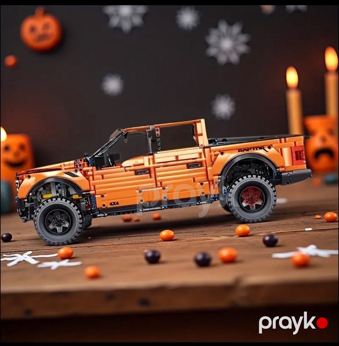 Turuncu off road Ford Pikab modeli — Kolleksiyalar, Bakı (2)