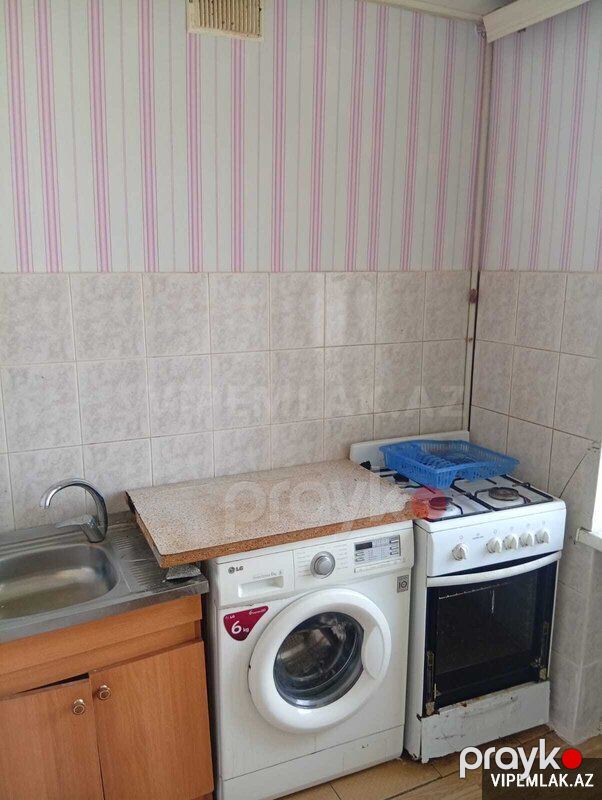 Yasamal rayonunda 1 otaqlı Köhnə tikili Kirayə verilir, 35 m² — Mənzil, Bakı (4)