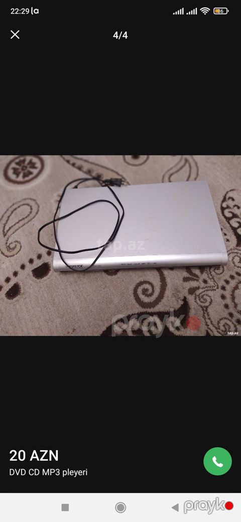 DVD CD MP3 player — Bakı