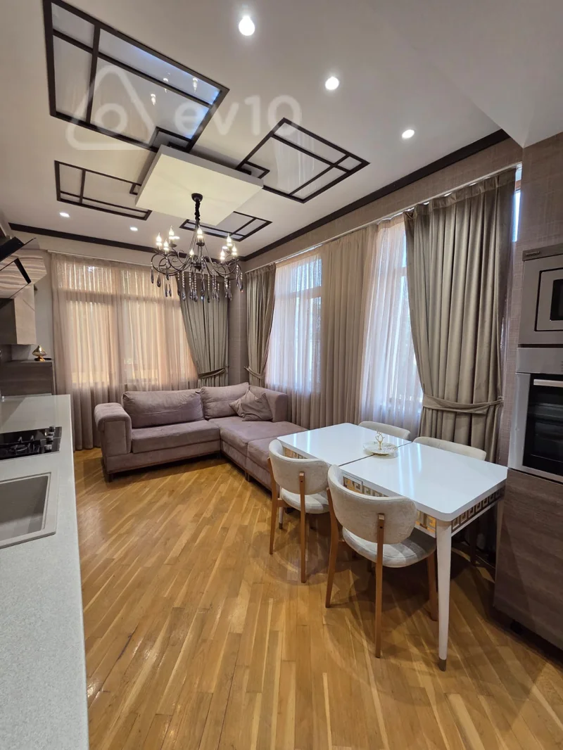 3 otaqlı mənzil, 136 m², Təbriz küçəsi — kirayə — Mənzil, Bakı (9)