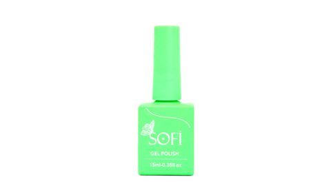 Gel-lak Sofi №040, yaşıl, 15 ml — Bakı