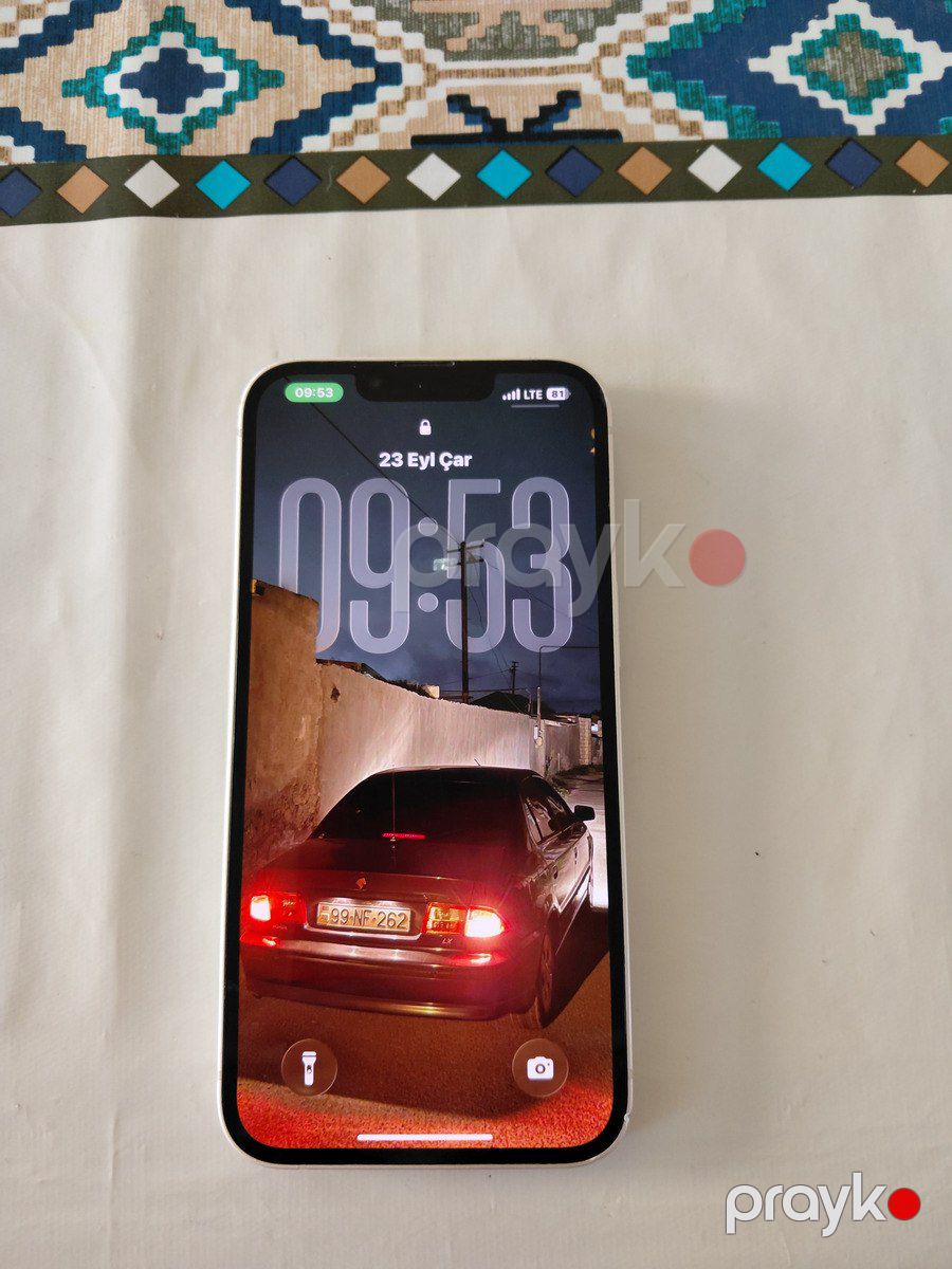 Apple iPhone 13 Starlight 128GB/4GB — Smartfonlar, Bakı (5)