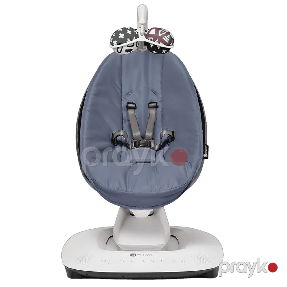 Şezlonq 4moms 5.0 Amerika MamaRoo Slate Blue — Elektrik yelləmə maşınları və şezlonqlər, Bakı (2)