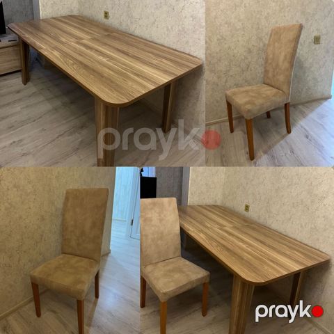Masa dəsti satılır 300₼. 6 oturcağı var.Ünvan Azadlıq. 2422. Fatimə99 — Bakı