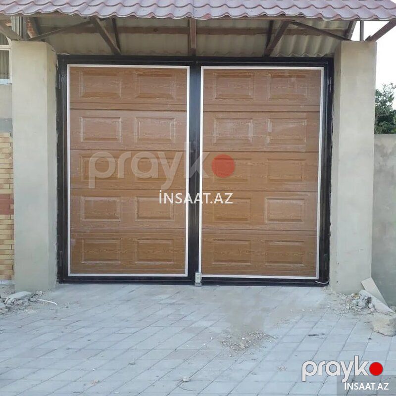 Avtomatik iki laylı darvazalar — Pəncərələr, qapılar, balkonlar, Bakı (2)