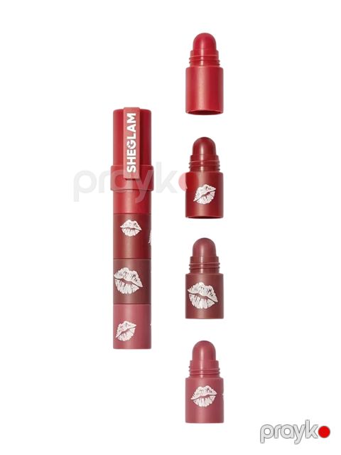 Dodaq boyası dəsti Sheglam 4-в-1 Mega Lip Stack Pink Petal — Bakı