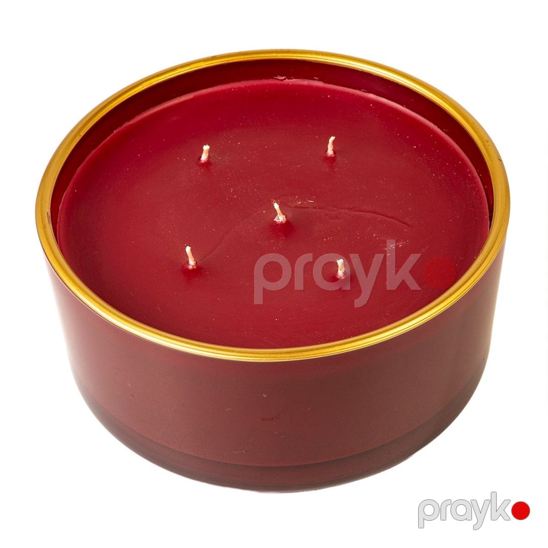 Ətirli şam The Groove Hera, tünd qırmızı, 16.5х7 sm — Mallar, Bakı (2)