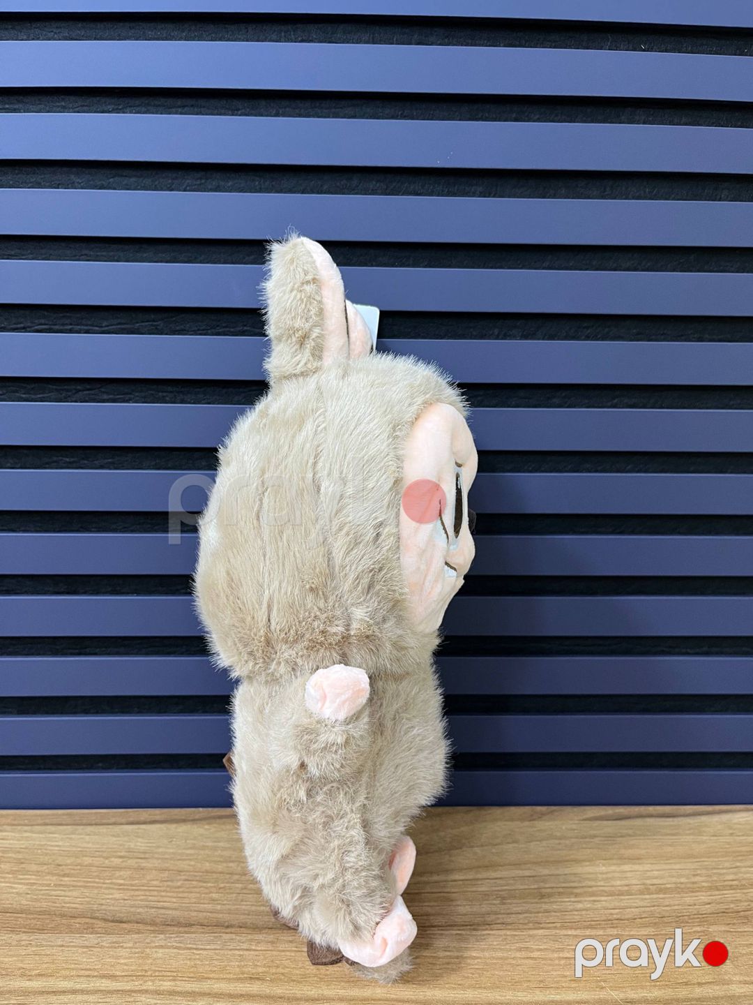 Yumşaq oyuncaq Labubu, peluş, bej, 40 sm — Yumşaq oyuncaqlar, Bakı (2)