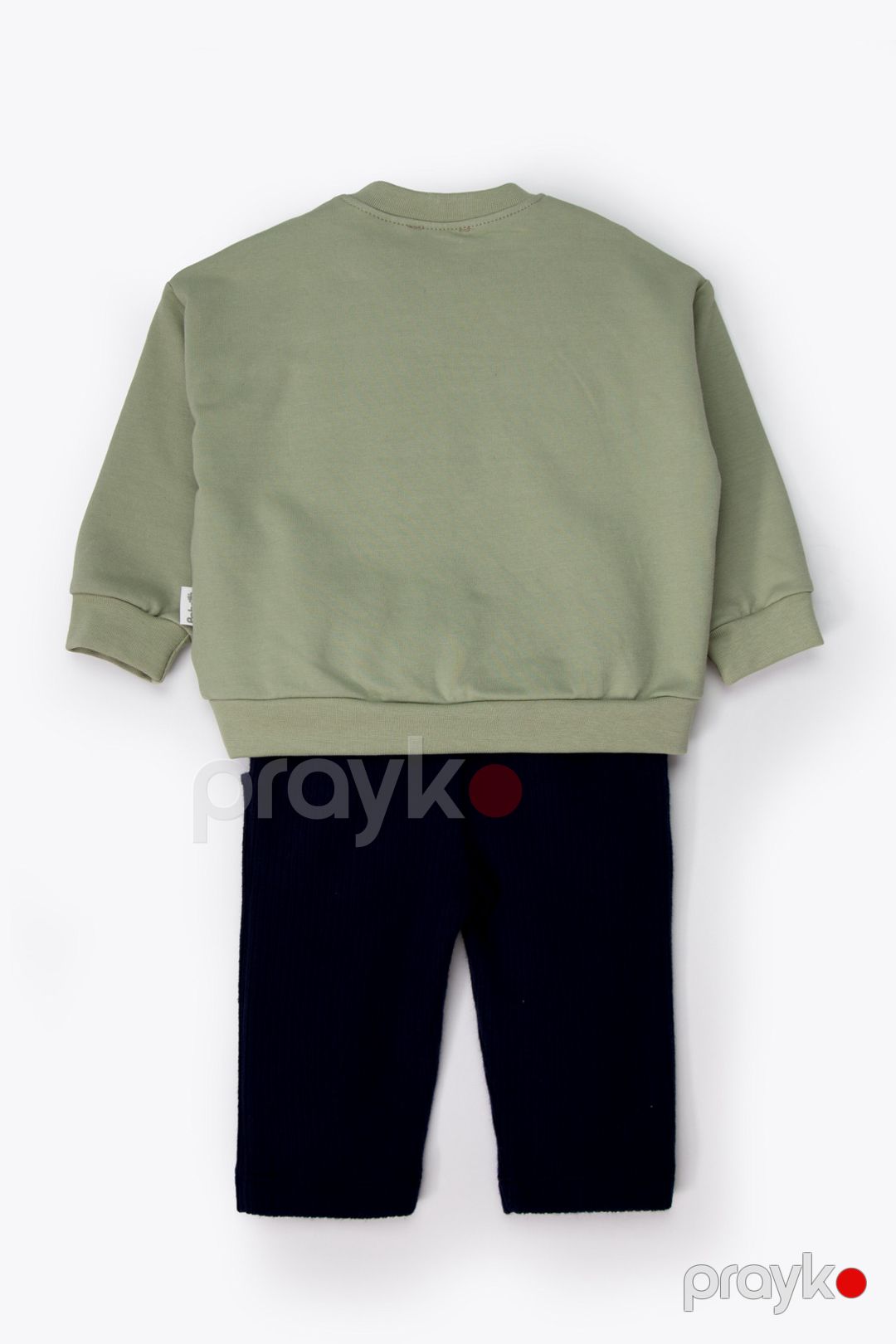 Şalvarlı dəst oğlanlar üçün Bebetto K5612, yaşıl, pambıq, 3-6 ay — Mallar, Bakı (2)