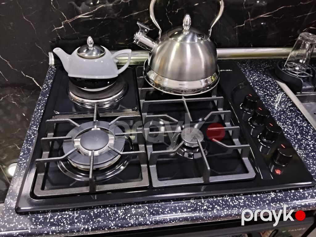 Mətbəx üçün quraşdırılan qaz plitəsi və çoxfunksiyalı mətbəx çanağı — Mətbəx lavabolarında, Bakı (4)