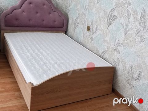 Taxta çarpayı dəsti – yumşaq başlıqla - Ölçü: təxminən tək — Sumqayıt