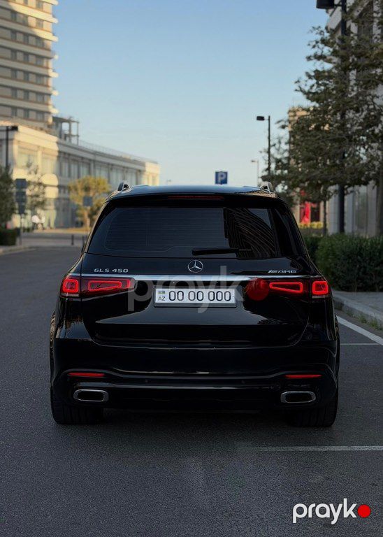 Mercedes GLS 450 4MATIC, 3.0 L, 2019 il, 85 000 km 00-OO-000 — Avtomobillər, Bakı (3)