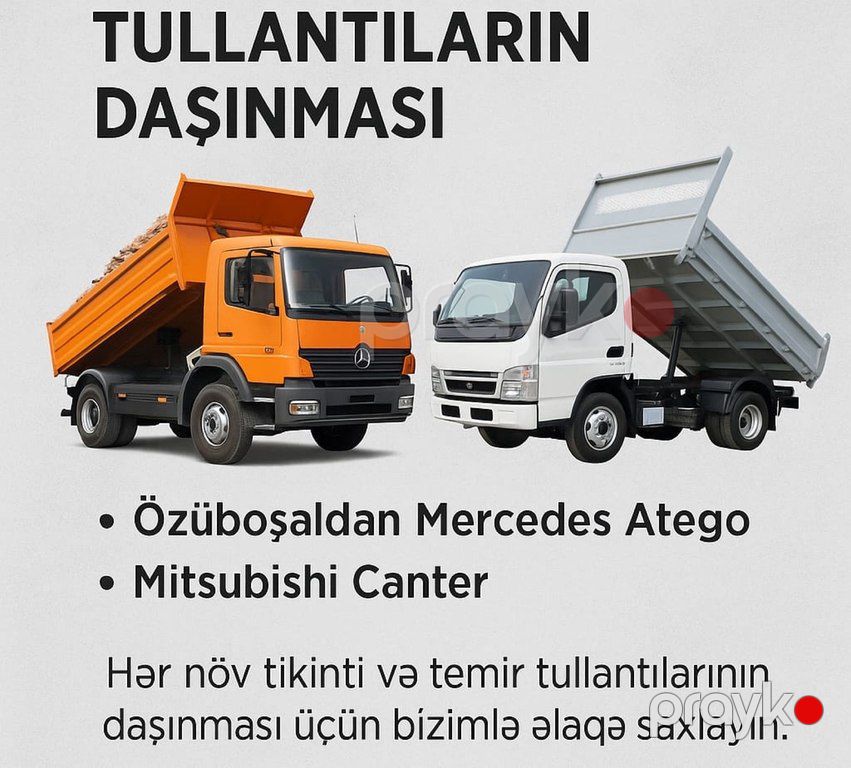 Təmir tullantısı və zibil daşıma xidməti — Logistika, Bakı (3)