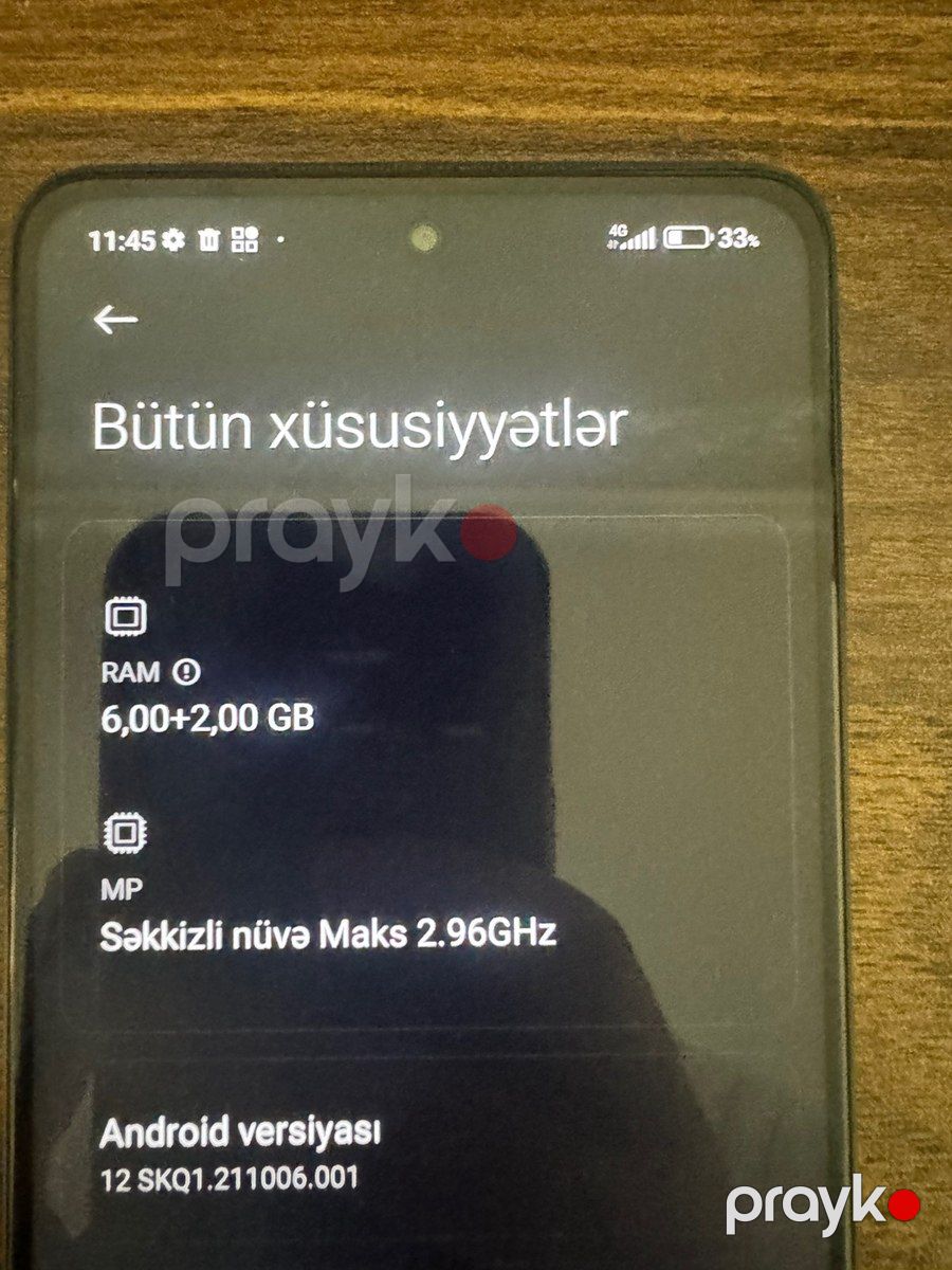 Xiaomi Poco X3 Pro Phantom Black 128GB/8GB — Smartfonlar, Bakı (6)