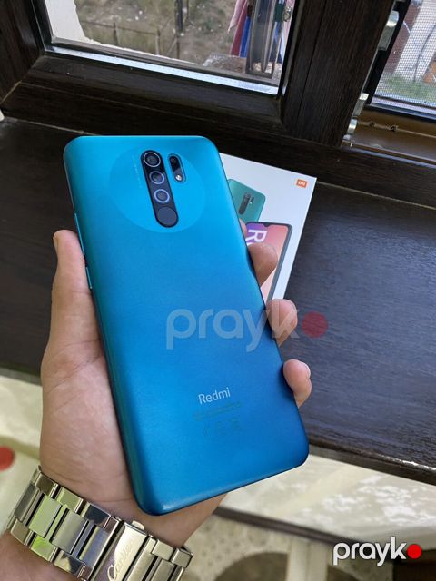 Redmi 9, 32 GB, rəng - Mavi, Barmaq izi — Gəncə