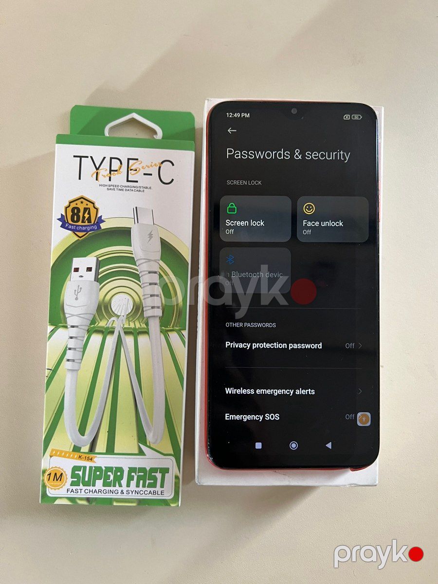 Xiaomi Redmi 9T Sunrise Orange 128GB/6GB — Smartfonlar, Bakı (5)