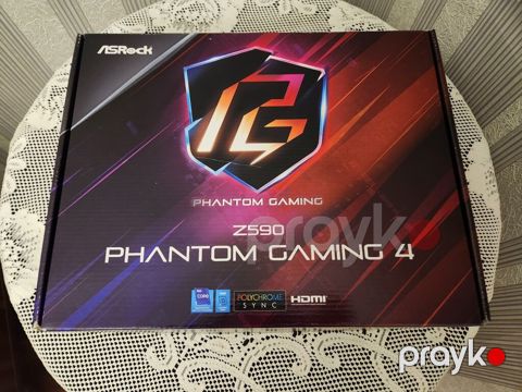 Ana plata "ASrock Z 590 Phantom Gamıng 4" — Bakı