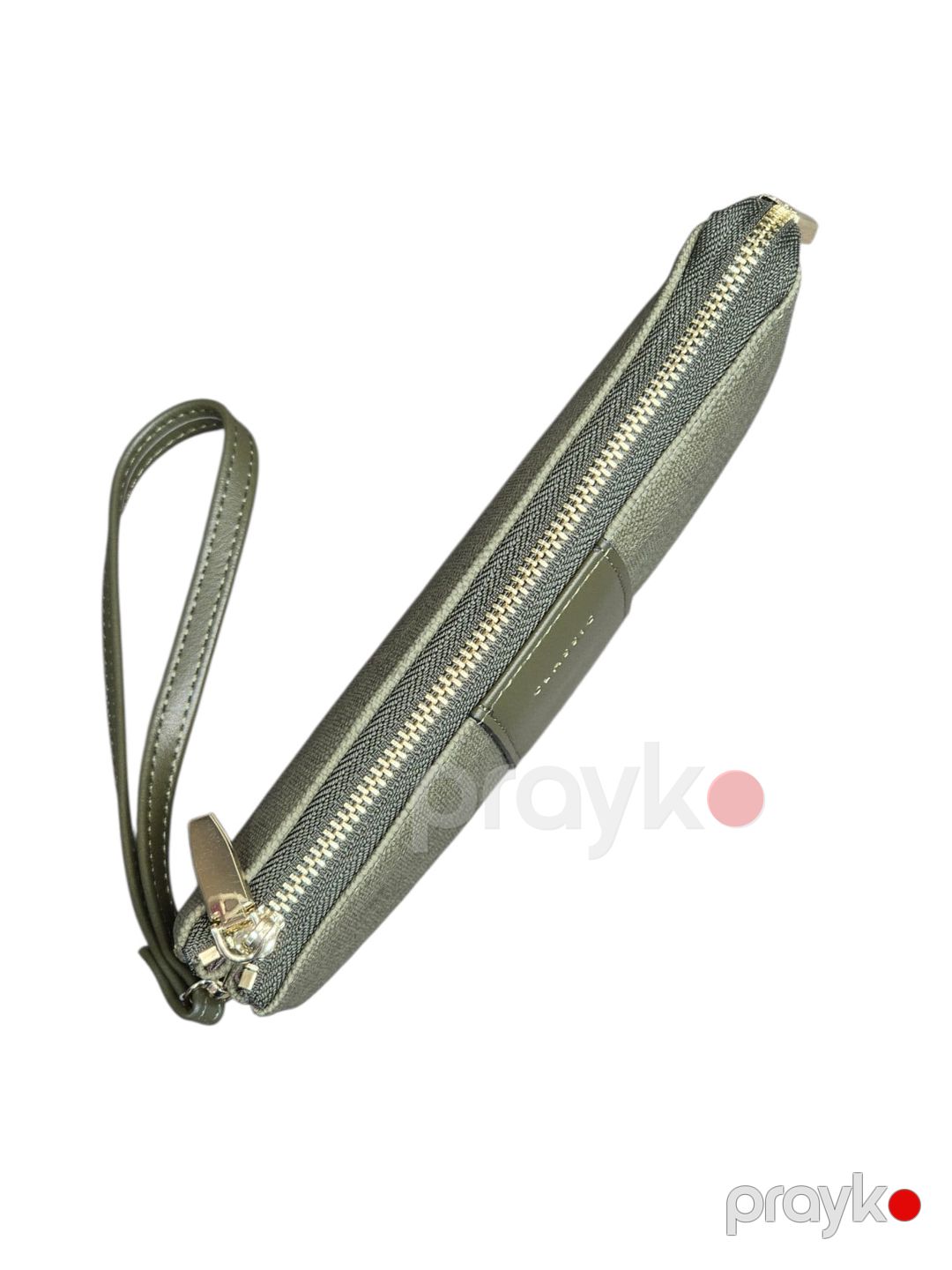 Qadınlar üçün pulqabı, poliuretan, yaşıl, 18sm x 10sm, 2 kart bölməsi, Çin istehsalı - Yadas_1244-D042_Green — Mallar, Bakı (3)