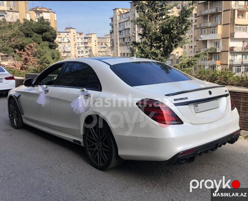 Mercedes S class 2020, 2020 il — Minik avtomobili icarəsi, Bakı (3)