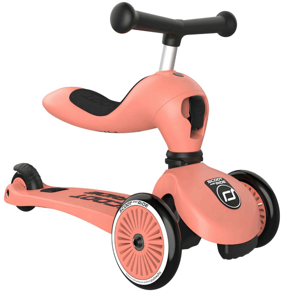 Skuter Scoot & Ride Avstriya Kich 1 Peach — Uşaq skuterləri, Bakı (2)