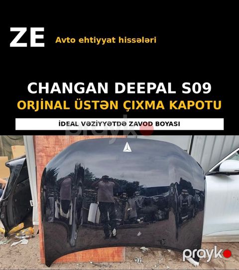 Changan Deepal S09 kapotu — Bakı