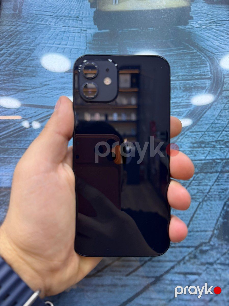 Apple iPhone 12 Black 64GB/4GB — Smartfonlar, Bakı (2)
