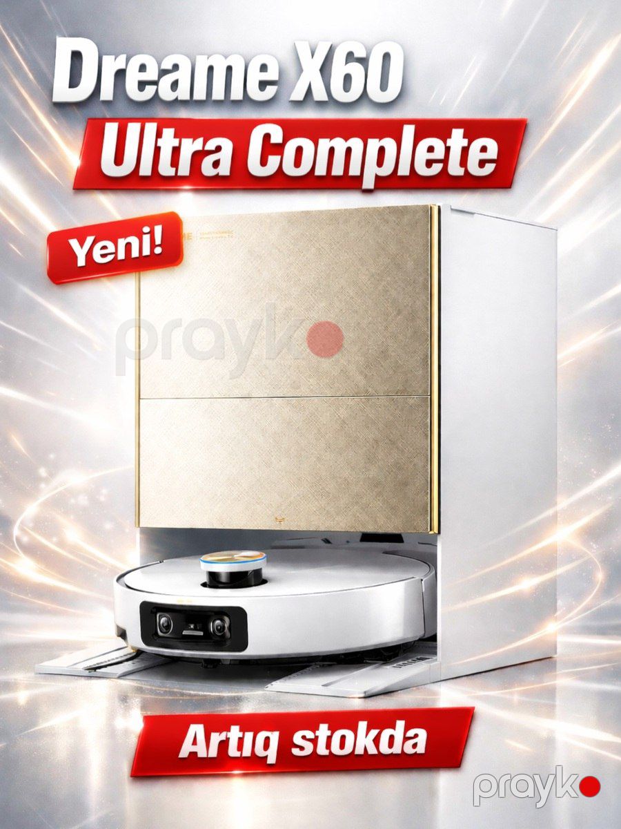 Robot-tozsoran Dreame X60 Ultra Complete — Ev texnikası, Bakı (2)