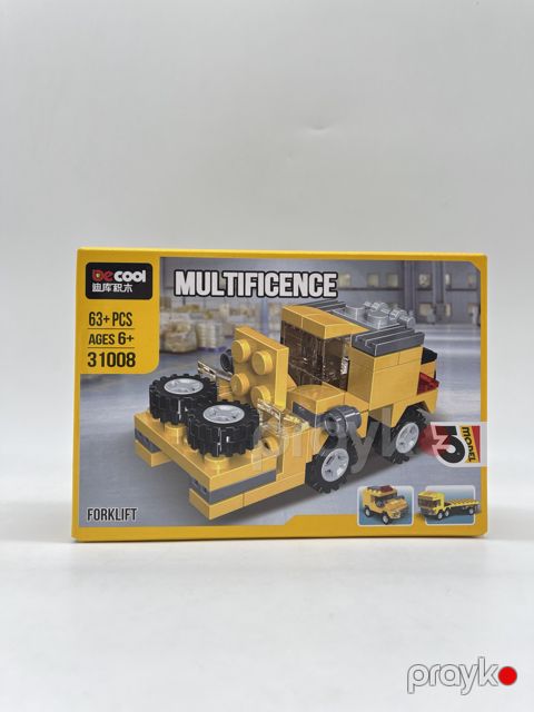 Konstruktor Multificence, plastik, 63 element — Bakı