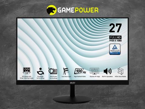 Monitor MSI PRO MP271A 27" 100Hz (Speakers) — Bakı
