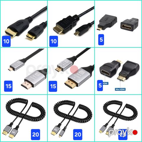 Mikro Hdmi mini Hdmi kabeli — Bakı