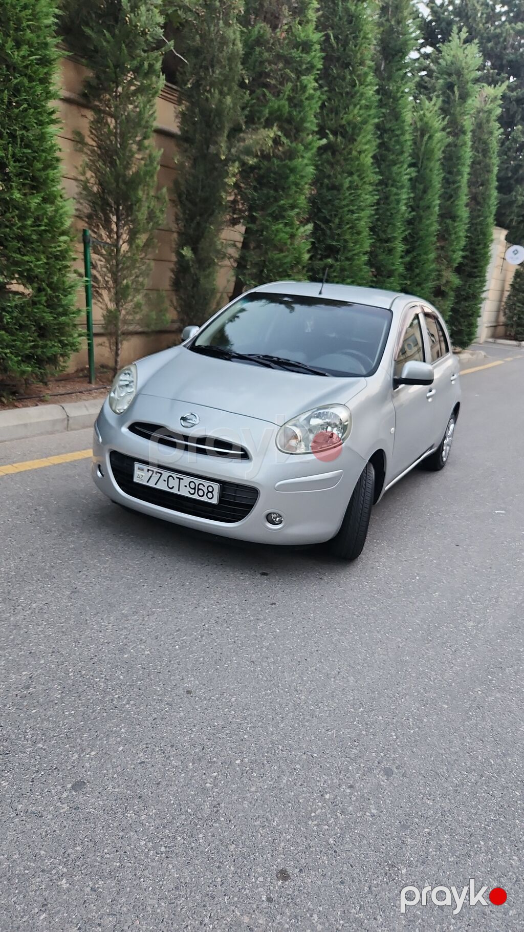 Nissan Mahc (gümüş rəng), 5 qapılı hetçbek - Kompakt ölçü, şəhər üçün — Avtomobillər, Bakı (3)