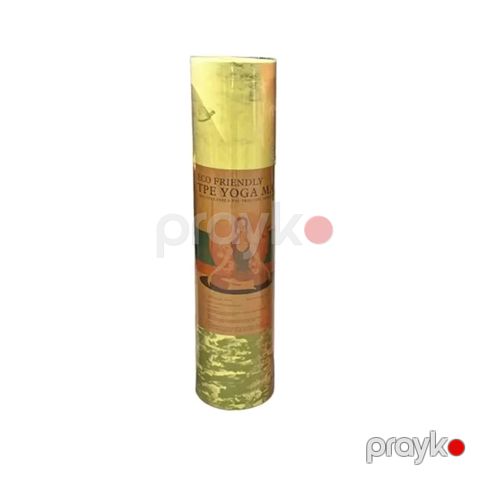 Yoqa üçün xalça Eco-Friendly sm_0092, qızılı — Bakı