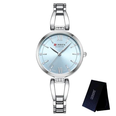 Qol saatı qadınlar üçün Curren C9092Silver/Blue — Bakı