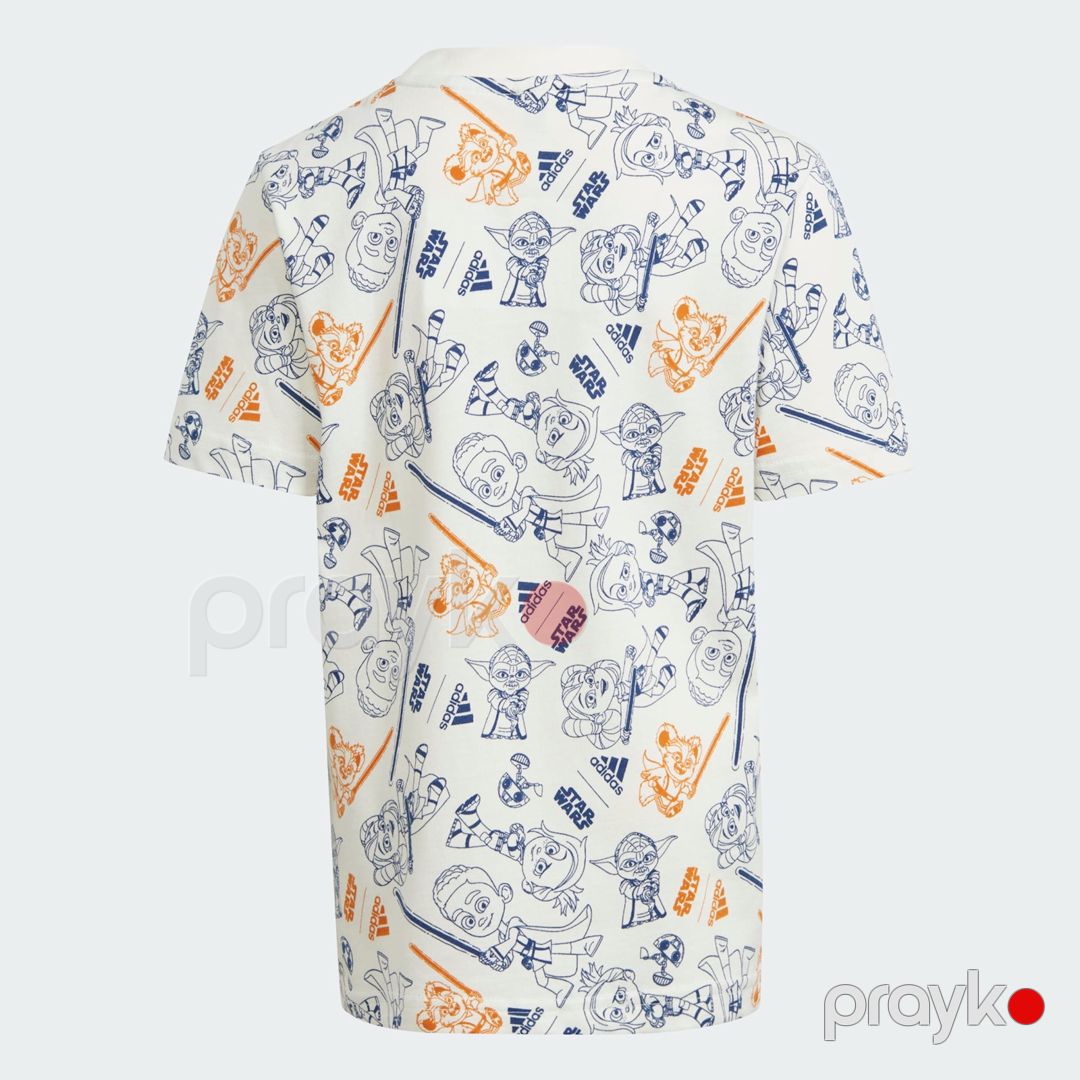 Oğlanlar üçün futbolka Adidas LK SW YJ T IT8785, ağ, pambıq, ölçü 6-7 yaş — Mallar, Bakı (2)