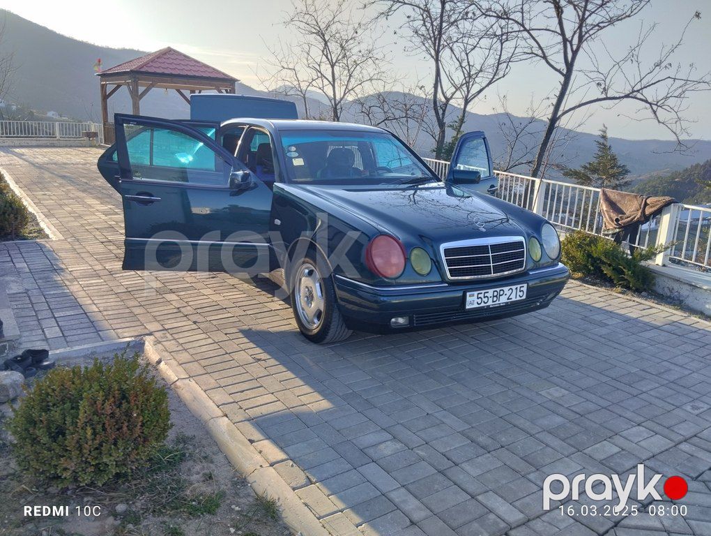 Mercedes E 240, 2.4 L, 1998 il, 280 000 km — Avtomobillər, Şəki (8)