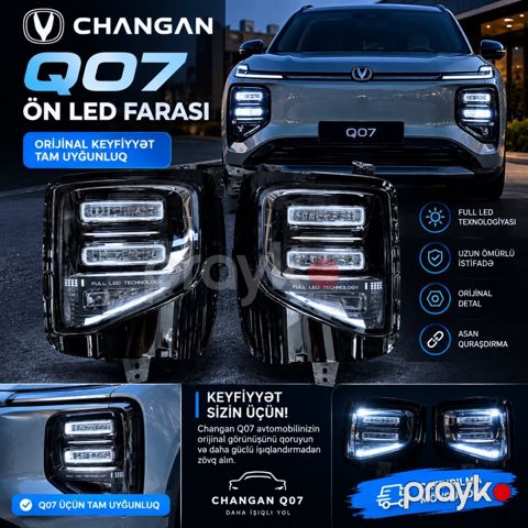 Changan Qiyuan Q07 LED faraları — Bakı