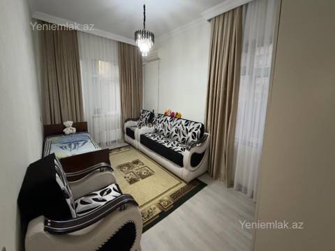 Satılır 1 otaqlı Bina evi menzil (Köhnə tikili), 48 m², Xətai rayonu — Nazlı Xanım — Пәтер